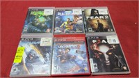 6 PS3 games in the case