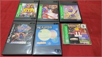 6 ps1 games in the case