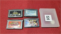 4 Nintendo gameboy advanced games