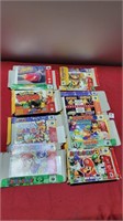 Nintendo 64 game boxes
