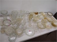 Huge group glassware - France, Italy, Bubble glass