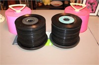 2 - Cases of Vinyl Records