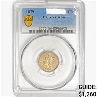 1879 Nickel Three Cent PCGS PR66