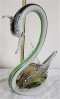 Gorgeous Murano (?) Blown Glass Swan.
