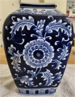 9.5" Blue & White Vase from Target