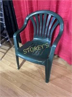 Green Stacking Patio Chair
