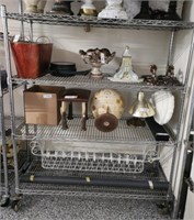 48"x57"x18" Rolling Wire Rack