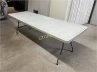 8' x 30" Plastic Folding Table - Office Star