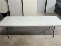 8' x 30" Plastic Folding Table - Office Star