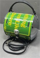 John Deere Barrel Handbag (metal) - RARE