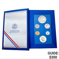 1987 US Prestige Proof Set [6 Coins]