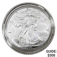 2021 American Eagle 1oz Silver Coin UNC