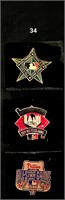 1990's All Star Lapel Pins Orioles Pirates Phils