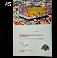 Citizens Bank Park Openng Day Lapel Pin
