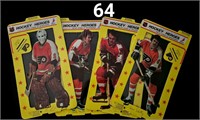 4-1975 Flyers Hockey Heroes Pin Up/Stand Ups