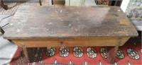 Antique bench 19” T x 39” W x 17” D