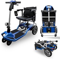 ZiiLIF R3b - Folding Scooter  37.5 lb  Blue