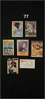 6 Autographed NFL Players Football Cards*