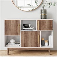 Ellipse White Cube Storage with Display Shelves an