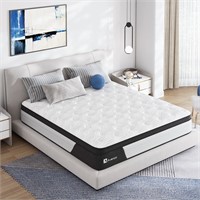 Avenco California King 12 Inch Hybrid Mattress - M