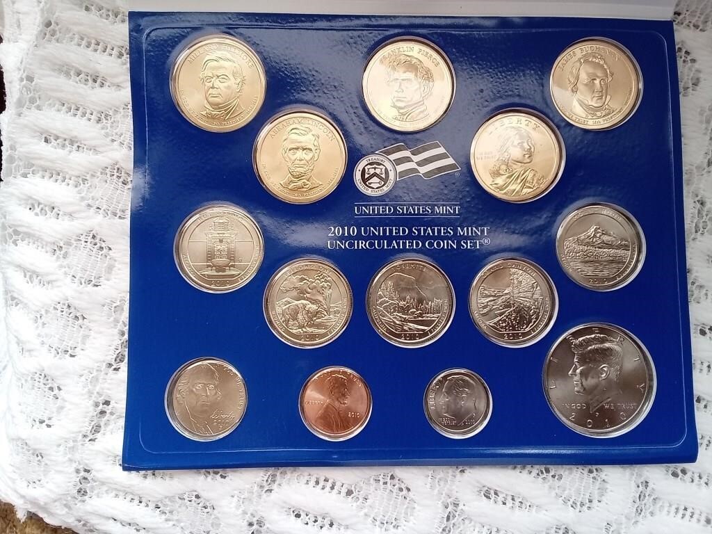 2010 Philadelphia Mint Uncirculated Coin Set