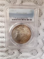 1882-S Silver Morgan Dollar, MS63