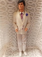 Twist N Turn Wedding Ken Doll, Fully Dressed