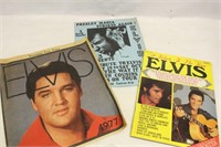 Elvis Presley Death Tribute Newspaper & Ad lot