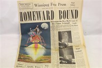 1969 Moon Landing Newspaper