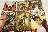5 Comic Book Lot Zatanna, Catwoman, Batgirl etc.
