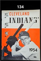 1954 Cleveland Indians Yearbook