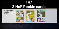 1983 Topps Baseball Card Set w/ Gwynn Boggs RCs