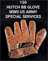 WWII Army Special Services HUTCH Leather BB Glove