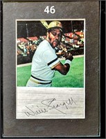 Auto HoFer Pirates Willie Stargell COA-JSA