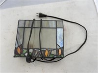 Stained Glass Elec Light 7" x 9"