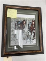 Framed/Matted Print Bev Doolittle 14" x 16"