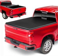 Soft Roll Up Truck Bed Tonneau Cover Fits for Ford