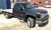 2003 Chevy 2500 HD 4x4 w/aluminum flatbed
