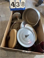 Lids (Granite and more) and other items
