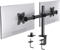 HUANUO Dual Monitor Mount for 2 Monitors up to 30