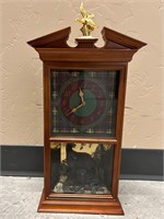 Franklin Mint Sporting Companion Black Lab Clock