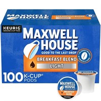 WF418  Maxwell House Breakfast Blend K-Cup Pods, 1