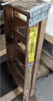 Two Tier Wooden Step Ladder Florida Ladder Company