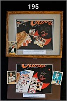 2 Auto Collages Orioles Bumbry & K Singleton*