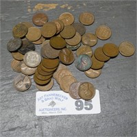 (50) Lincoln Wheat Pennies