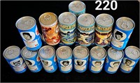 1978 RC Cola BB Cans Series2(19) &5 BB Beer Cans