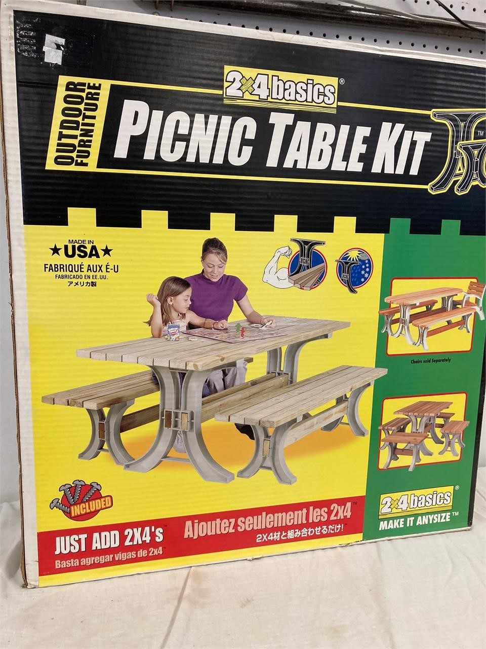 Picnic Table Kit.