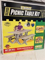 Picnic Table Kit.