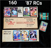 1986, '87 Donruss BB Sets '88 D Partial & RC Sets