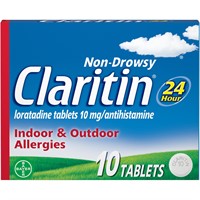 Claritin 24 Hour Non-Drowsy Allergy Medicine  Lora
